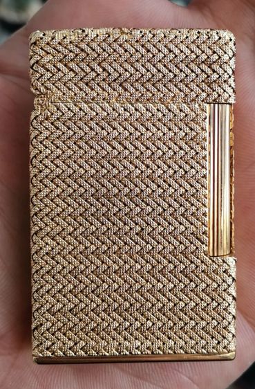 ไฟแช็คทองคำแท้ ST.Dupont Ligne 2​ 18K​ Solid​ Gold ที่สุดของความหายาก ราคาแบ่งปันครับ รูปที่ 3