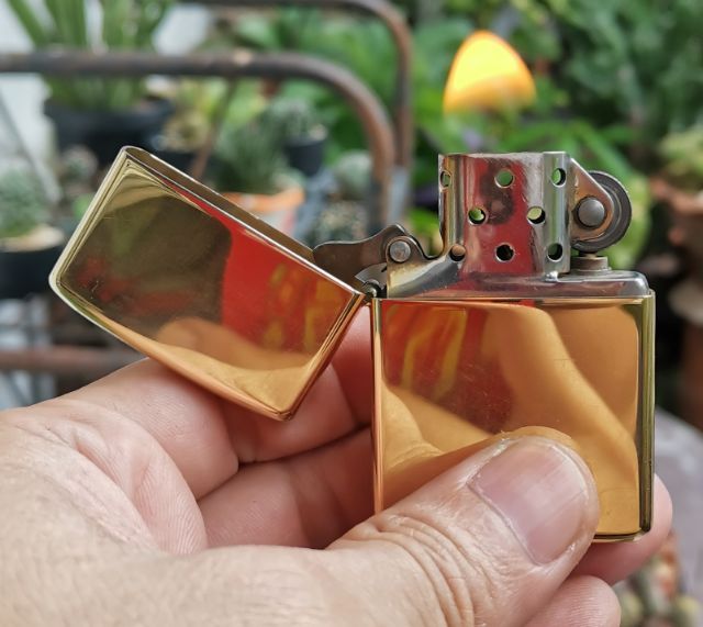 ไฟแช็คทองคำแท้ Vintage Zippo​ 18k​ Solid​ Gold​ ปี​ 1997​ สุดแล้วครับ ราคาแบ่งปันครับ รูปที่ 11