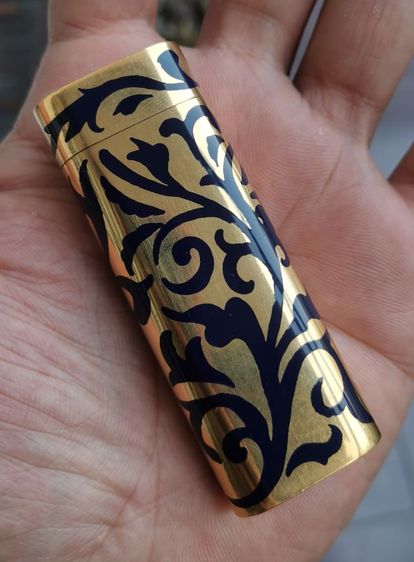 ไฟแช็ค Vintage Cartier​ Roy King ลงยาหุ้มทองคำแท้ ที่สุดของความหายาก ราคาแบ่งปันครับ รูปที่ 2