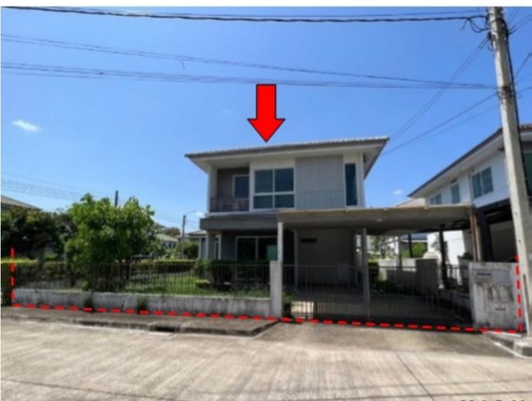 Land and Houses ไม่มี 2020 🏡✨ ขายบ้านเดี่ยว หลังมุม ติดถนน 2 ด้าน – ทำเลสวยในโครงการอินนิซิโอ 1 ปิ่นเกล้า–วงแหวน หลังใหญ่ พื้นที่เยอะ  รูปที่ 2