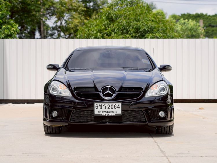 Mercedes-Benz SLK-Class 2006 SLK200 Kompressor Sedan เบนซิน ไม่ติดแก๊ส เกียร์อัตโนมัติ ดำ รูปที่ 2