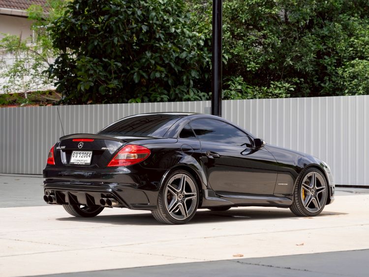 Mercedes-Benz SLK-Class 2006 SLK200 Kompressor Sedan เบนซิน ไม่ติดแก๊ส เกียร์อัตโนมัติ ดำ รูปที่ 4