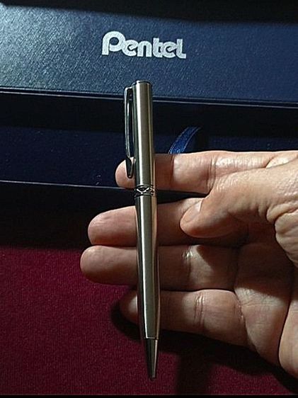 USA,ปากกาลูกลื่นเนื้อเงินแท้แบรนด์ดังจากอเมริกาครบชุดสภาพใหม่ยังไม่เคยใช้งาน รูปที่ 10