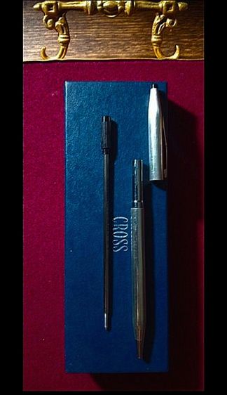 USA,ปากกาลูกลื่นเนื้อเงินแท้แบรนด์ดังจากอเมริกาครบชุดสภาพใหม่ยังไม่เคยใช้งาน รูปที่ 12