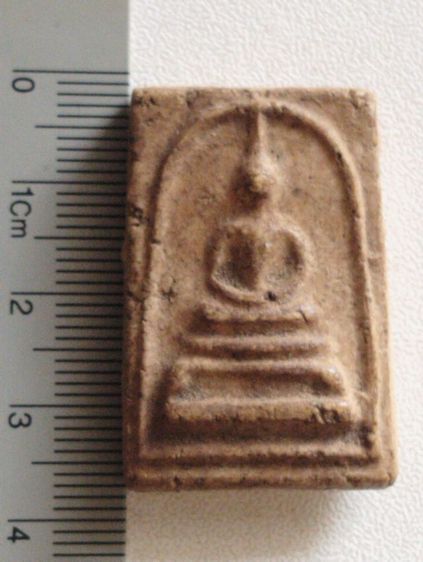 พระสมเด็จหลวงปู่นาควัดระฆังใต้ฐานตะกรุดสองดอกปี๙๕ รูปที่ 3