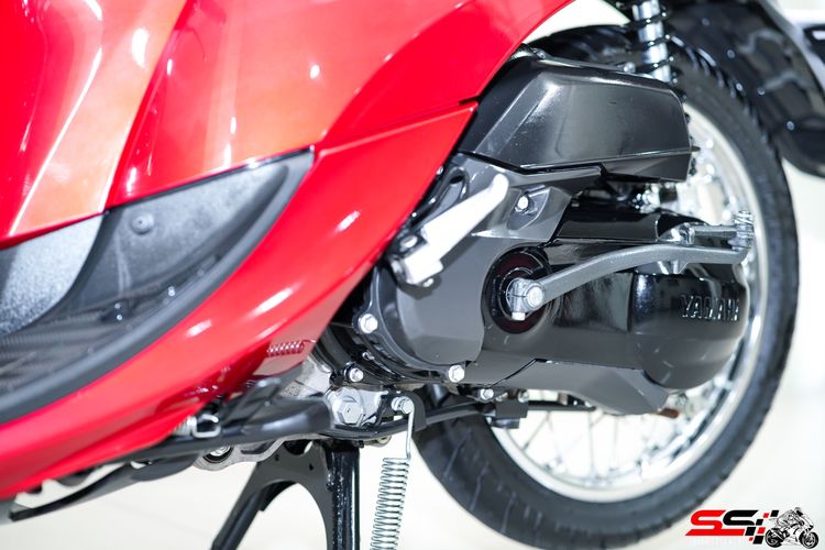 YAMAHA Fino125 ปี2022 สีแดง สตาร์ทมือ เครื่องเดิมๆ ไม่เคยแต่งซิ่ง สภาพสวยมาก รูปที่ 12