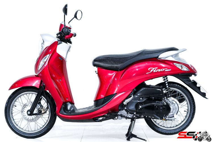 YAMAHA Fino125 ปี2022 สีแดง สตาร์ทมือ เครื่องเดิมๆ ไม่เคยแต่งซิ่ง สภาพสวยมาก รูปที่ 8