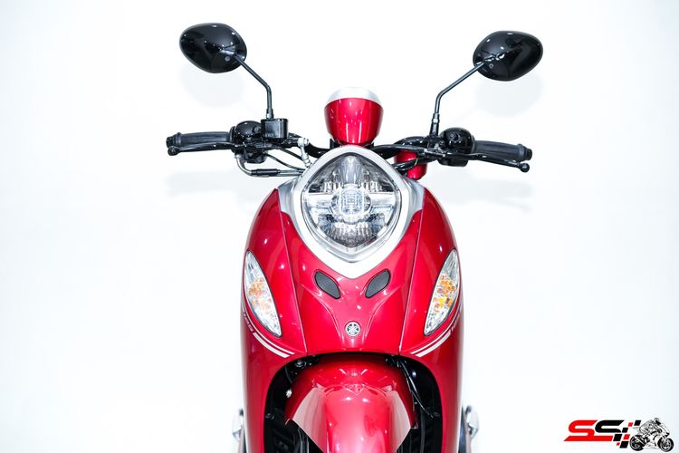 YAMAHA Fino125 ปี2022 สีแดง สตาร์ทมือ เครื่องเดิมๆ ไม่เคยแต่งซิ่ง สภาพสวยมาก รูปที่ 4