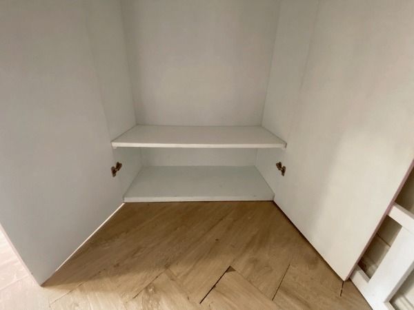 เตียงสองชั้น 4 ฟุต สำหรับเด็ก พร้อมตู้เสื้อผ้า สีขาว,ชมพู รูปที่ 9