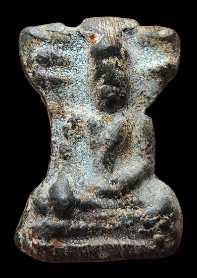 พระมเหศวร เนื้อชินเงิน วัดพระศรีรัตนมหาธาตุ สุพรรณบุรี รูปที่ 2