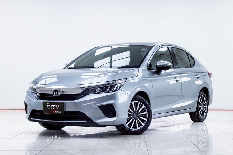 Honda City 2020 1.0 SV Sedan เบนซิน ไม่ติดแก๊ส เกียร์อัตโนมัติ เทา รูปที่ 4