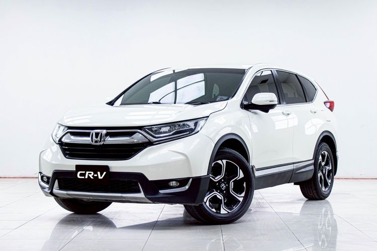 Honda CR-V 2017 2.4 EL Utility-car เบนซิน ไม่ติดแก๊ส เกียร์อัตโนมัติ ขาว