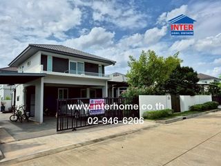 บ้านเดี่ยว 2 ชั้น 103.5 ตร.ว. หมู่บ้านมัณฑนา วงแหวน-บางบอน ถนนบางบอน4 ถนนกาญจนาภิเษก เขตบางบอน กรุงเทพมหานคร