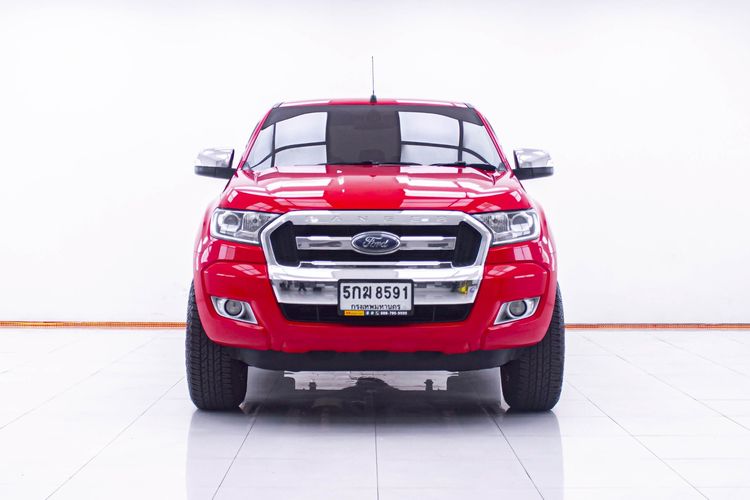 Ford Ranger 2016 2.2 Hi-Rider XLT Pickup ดีเซล ไม่ติดแก๊ส เกียร์ธรรมดา แดง รูปที่ 3