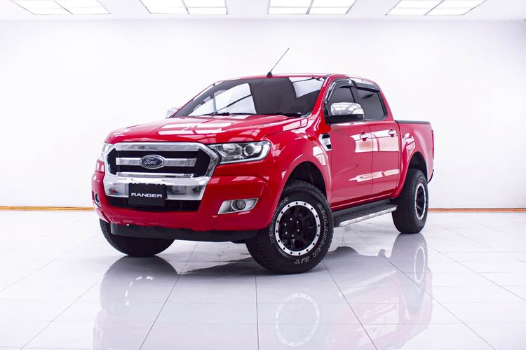 รถ Ford Ranger 2.2 Hi-Rider XLT สี แดง