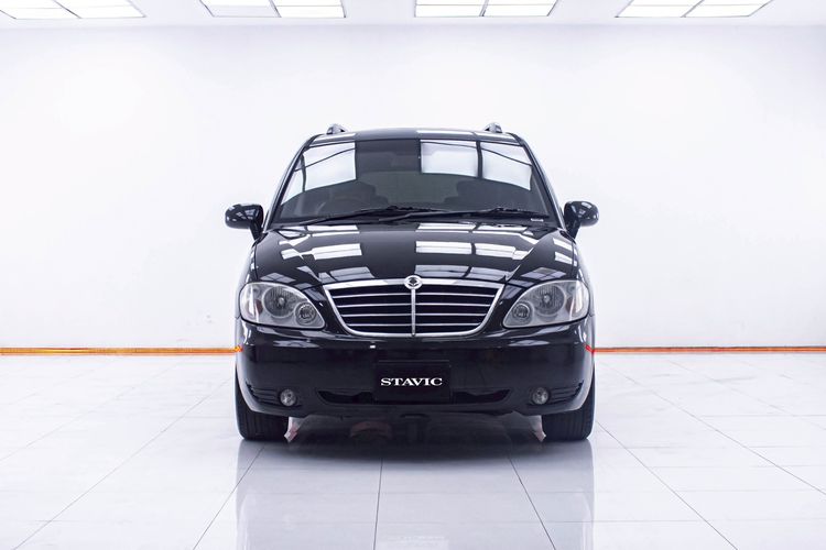 Ssangyong Stavic 2012 2.7 SV270 STD Utility-car ดีเซล ไม่ติดแก๊ส เกียร์อัตโนมัติ ดำ รูปที่ 3