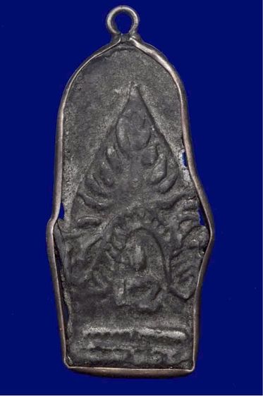 พระลีล่าเนื้อชินเลี่ยมเงิน รูปที่ 2