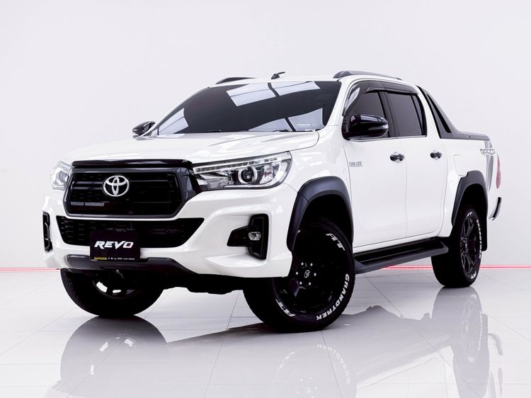 รถ Toyota Hilux Revo 2.4 Prerunner G Rocco สี ขาว