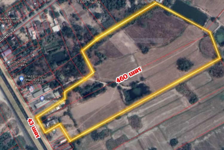 ขายที่ดินเนื้อที่ 39 ไร่ 3 งาน 47 ตร.ว. ติดถนนพหลโยธิน นครสวรรค์ – กำแพงเพชร เหมาะทำโรงงานหรือโกดังสินค้า