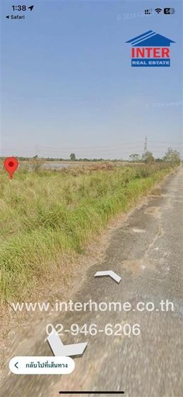 ไม่ใช่ ที่ดินเปล่า 400 ตร.ว. ที่ดินเปล่า ใกล้ตลาดวัดสระบัว ถนนรังสิต-นครนายก ถนนหมายเลข3015 ลำลูกกา ปทุมธานี รูปที่ 2