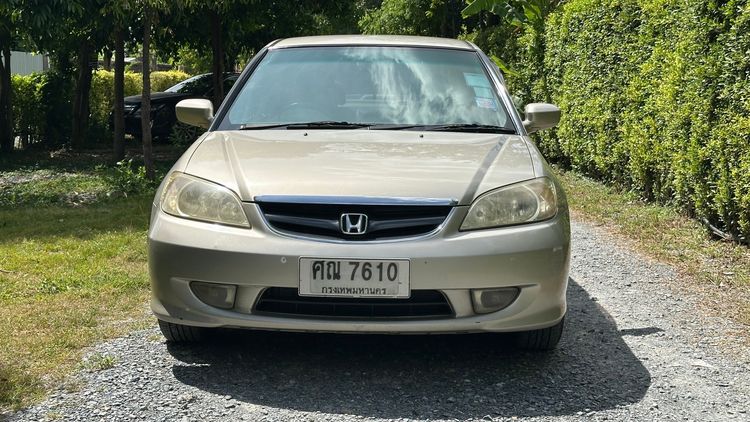Honda Civic 2005 1.7 VTi Sedan เบนซิน ไม่ติดแก๊ส เกียร์อัตโนมัติ น้ำตาล รูปที่ 3