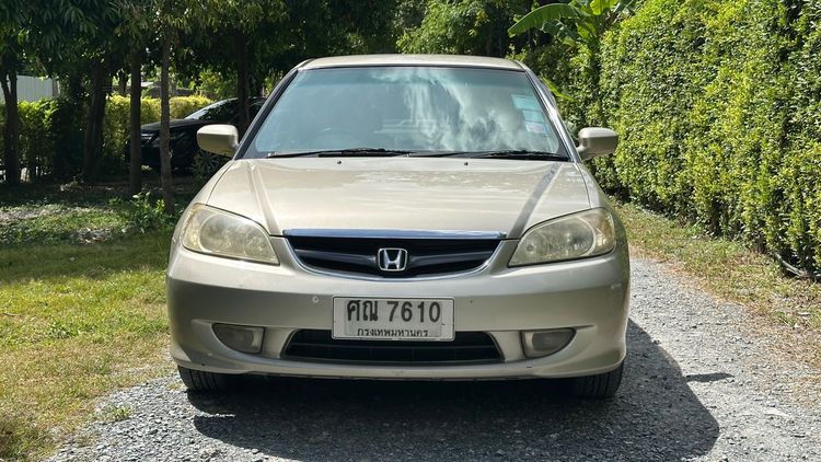 Honda Civic 2005 1.7 VTi Sedan เบนซิน ไม่ติดแก๊ส เกียร์อัตโนมัติ น้ำตาล รูปที่ 4