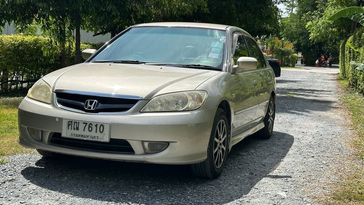 Honda Civic 2005 1.7 VTi Sedan เบนซิน ไม่ติดแก๊ส เกียร์อัตโนมัติ น้ำตาล รูปที่ 2