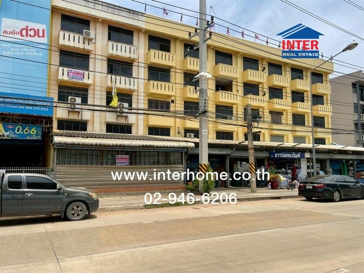 อาคารพาณิชย์ 4.5 ชั้น 54 ตร.ว. อาคารพาณิชย์ ใกล้ตลาดปองพล สุวินทวงศ์ ถนนสุวินทวงศ์ เมืองฉะเชิงเทรา ฉะเชิงเทรา