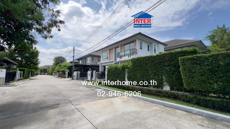 บ้านเดี่ยว 2 ชั้น 80.2 ตร.ว. หมู่บ้านบางกอกบูเลอวาร์ด ปิ่นเกล้า-เพชรเกษม ถนนพุทธมณฑลสาย4 ถนนบรมราชชนนี สามพราน นครปฐม รูปที่ 3