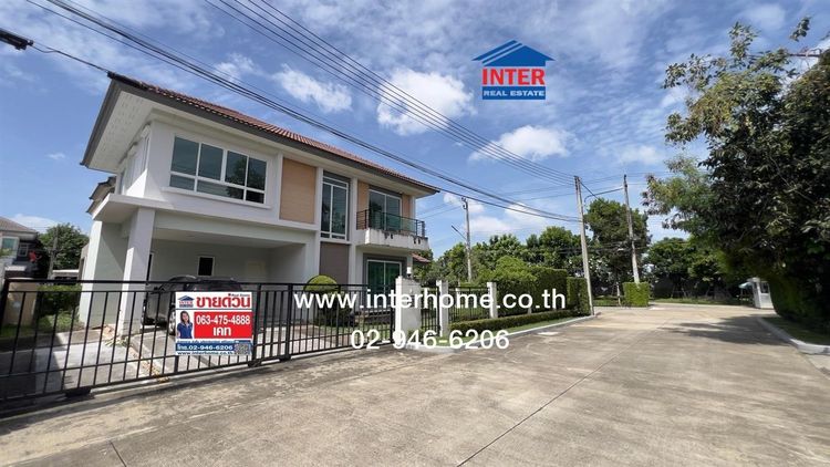 บ้านเดี่ยว 2 ชั้น 80.2 ตร.ว. หมู่บ้านบางกอกบูเลอวาร์ด ปิ่นเกล้า-เพชรเกษม ถนนพุทธมณฑลสาย4 ถนนบรมราชชนนี สามพราน นครปฐม รูปที่ 2