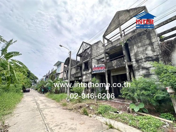 ทาวน์เฮ้าส์ 2 ชั้น 25 ตร.ว. หมู่บ้านเมืองทองการ์เด้นท์ ซอยพัฒนาการ69 แยก2-1-2 ถนนศรีนครินทร์ ถนนสุขุมวิท77 เขตประเวศ กรุงเทพมหานคร