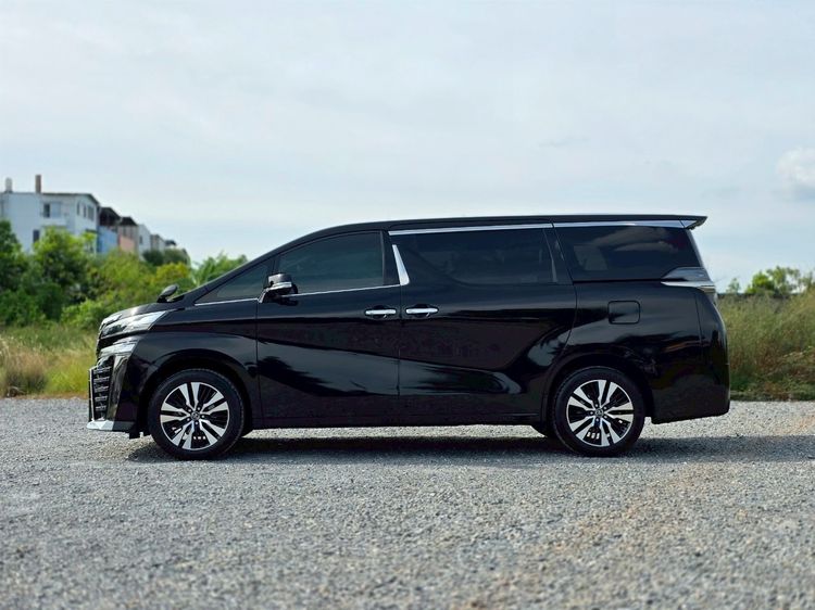 Toyota Vellfire 2016 2.5 Hybrid E-Four 4WD Van ไฮบริด ไม่ติดแก๊ส เกียร์อัตโนมัติ ดำ รูปที่ 3