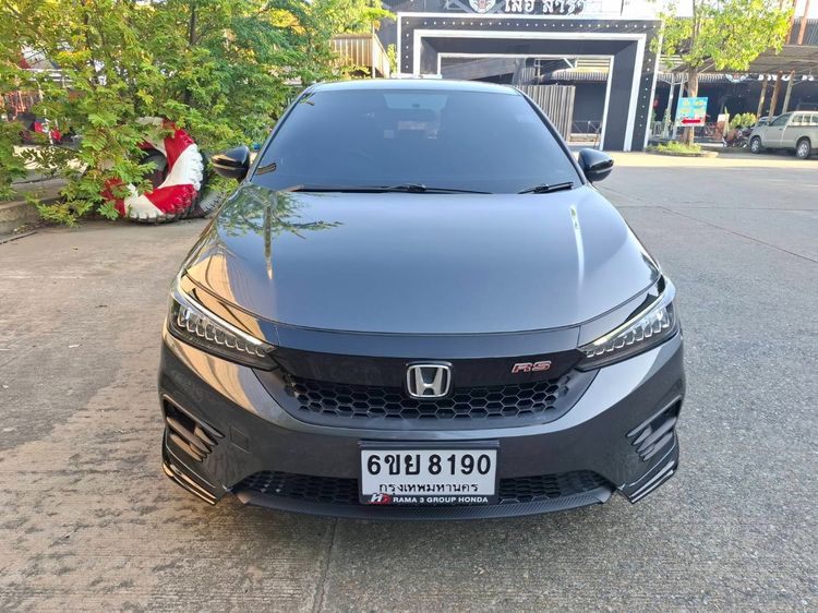 Honda City 2022 1.0 RS Sedan เบนซิน เกียร์อัตโนมัติ เทา รูปที่ 3