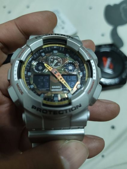 G-Shockแท้ GA-100BYมีตำหนิตรงสายนาฬิกา รูปที่ 3