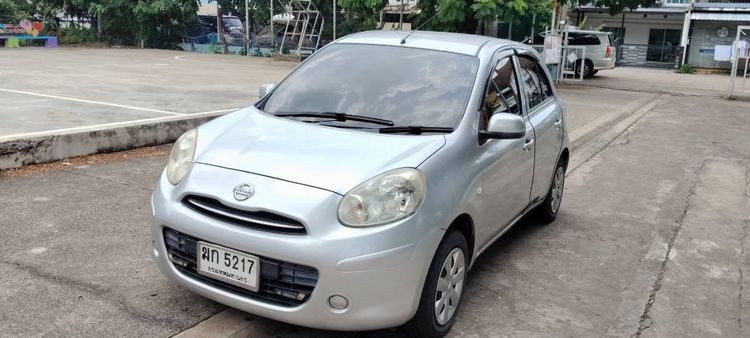 Nissan March 2012 1.2 VL Sedan เบนซิน ไม่ติดแก๊ส เกียร์อัตโนมัติ บรอนซ์เงิน รูปที่ 3