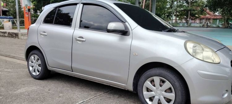 Nissan March 2012 1.2 VL Sedan เบนซิน ไม่ติดแก๊ส เกียร์อัตโนมัติ บรอนซ์เงิน รูปที่ 2