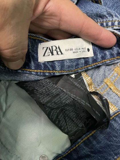 กางเกงยีนส์ ZARA รูปที่ 4