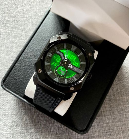 digital watch สายซิลิโคน รูปที่ 14