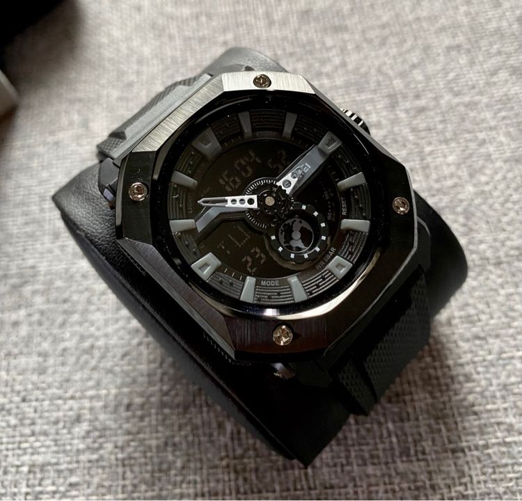 digital watch สายซิลิโคน รูปที่ 7