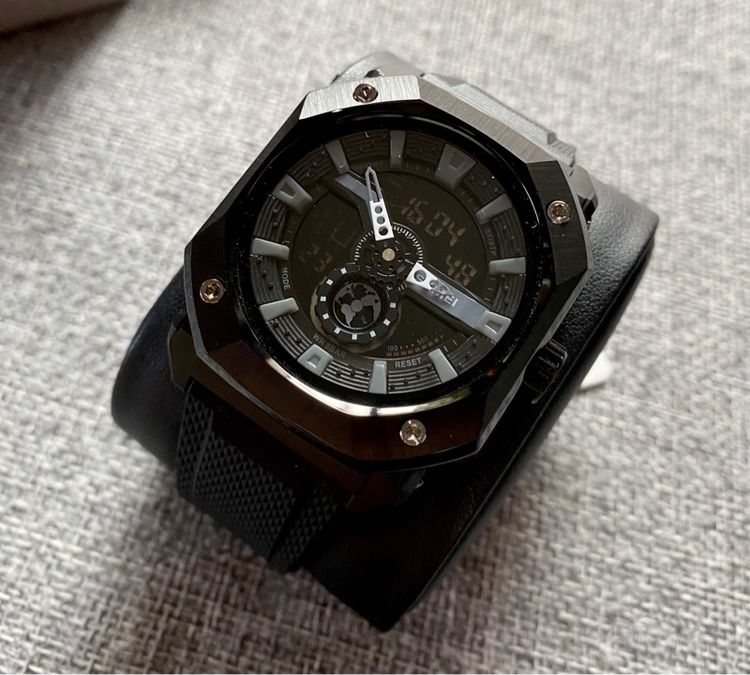 digital watch สายซิลิโคน รูปที่ 5