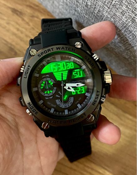 นาฬิกาดิจิตอล สายซิลิโคน รูปที่ 11