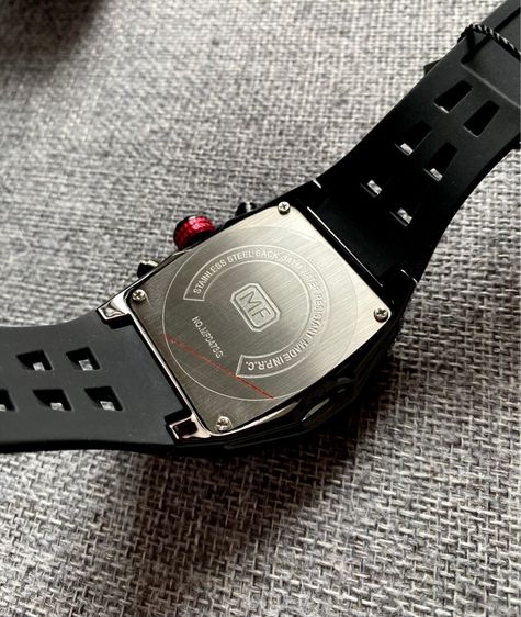 นาฬิกาสปอร์ต โครโนกราฟ จับเวลา สายซิลิโคน รูปที่ 5