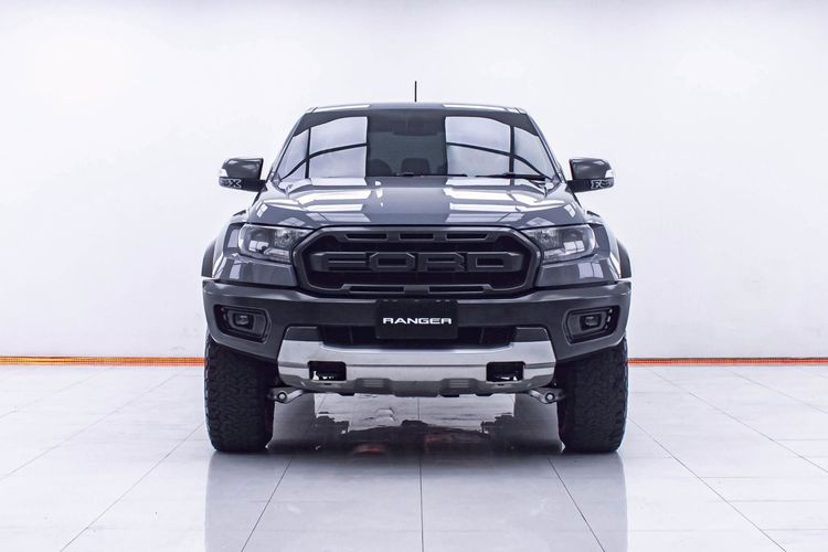 Ford Ranger 2018 Raptor 2.0 Bi-Turbo 4WD Pickup ดีเซล ไม่ติดแก๊ส เกียร์อัตโนมัติ เทา รูปที่ 4