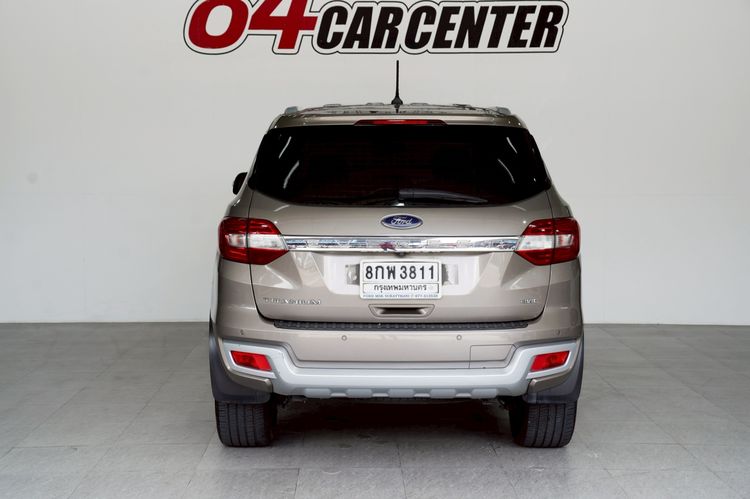 Ford Everest 2019 2.0 Bi-Turbo Titanium+ 4WD Utility-car ดีเซล ไม่ติดแก๊ส เกียร์อัตโนมัติ น้ำตาล รูปที่ 3