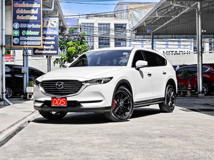 รถ Mazda CX-8 2.5 SP สี ขาว