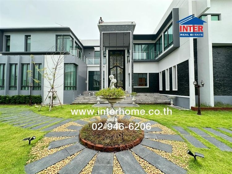 บ้านเดี่ยว 2 ชั้น 3 ไร่ 309 ตร.ว. บ้านเดี่ยว ซอยรามอินทรา5 แยก43 ถนนเทพรักษ์ ถนนพหลโยธิน เขตบางเขน กรุงเทพมหานคร