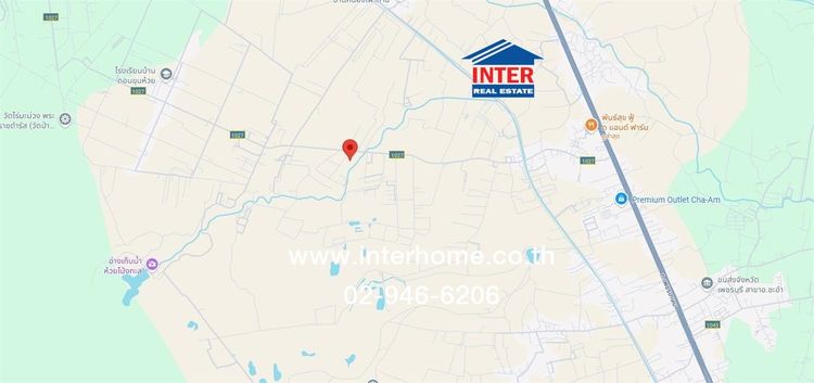 ไม่ใช่ ที่ดินเปล่า 17 ไร่ 87 ตร.ว. ที่ดินเปล่า ซอยโครงการบ้านดอนขุนห้วย ซอยวัดไร่มะม่วง ถนนเพชรเกษม ถนนทางหลวงชนบท พบ.1027 ชะอำ ชะอำ เพชรบุรี รูปที่ 3