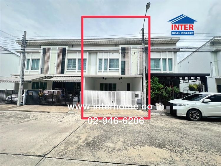 ทาวน์เฮ้าส์ 2 ชั้น 21.8 ตร.ว. หมู่บ้านแกรนด์พลีโน่ รามอินทรา-วงแหวน ซอยเลียบคลองสอง10 ติดถนนเลียบคลองสอง ถนนกาญจนาภิเษก ถนนหัยราษฎร์ 