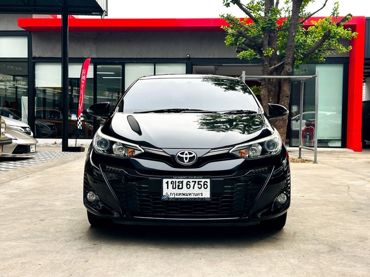 Toyota Yaris 2018 1.2 G Sedan เบนซิน เกียร์อัตโนมัติ ดำ รูปที่ 2