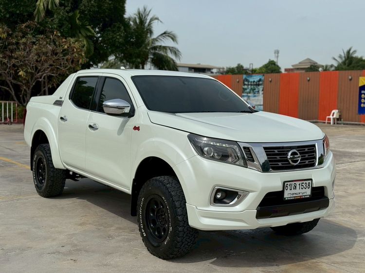 Nissan NP300-NAVARA 2017 2.5 VL 4WD Pickup ดีเซล ไม่ติดแก๊ส เกียร์อัตโนมัติ ขาว รูปที่ 2